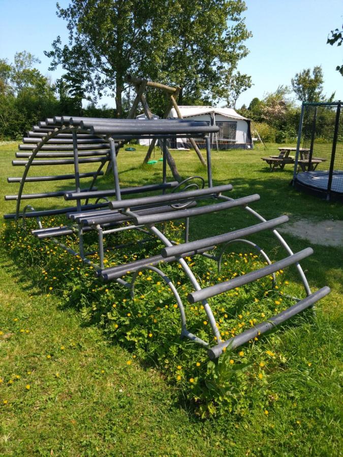 Chalet Weizicht Op Minicamping Hoogelande Grijpskerke ภายนอก รูปภาพ